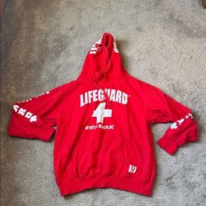 Myrtle Beach Lifeguard Hoodie SIZE S